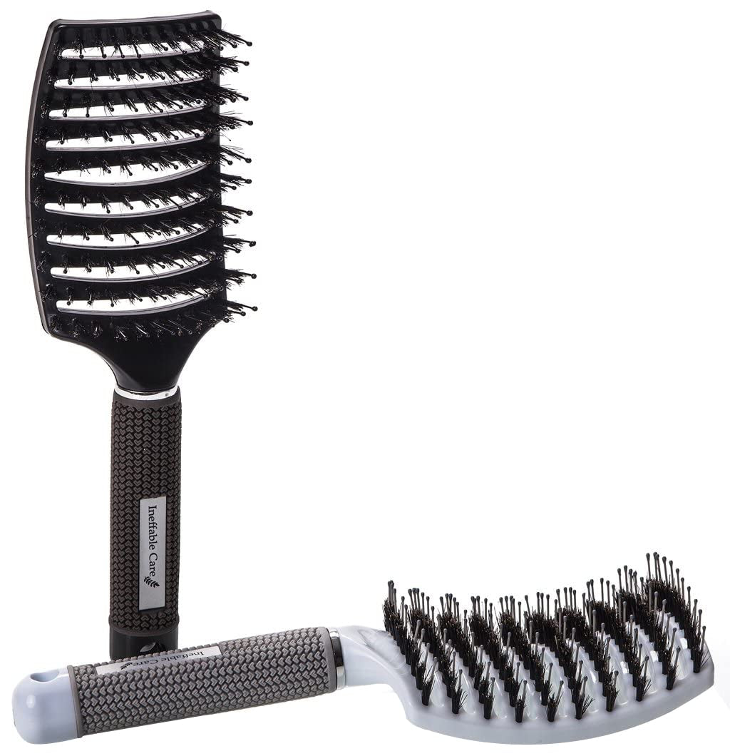 Set de cepillos desenredantes anti-frizz para rutina diaria de cabello - imagen 8