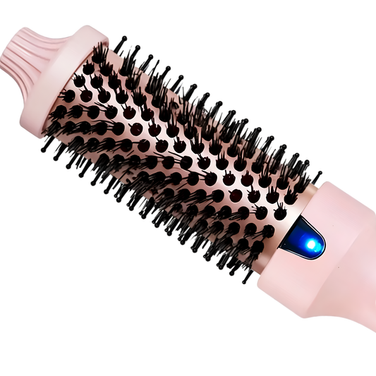 Cepillo secador 3 en 1 rosa para secar, alisar y dar volumen - imagen 2