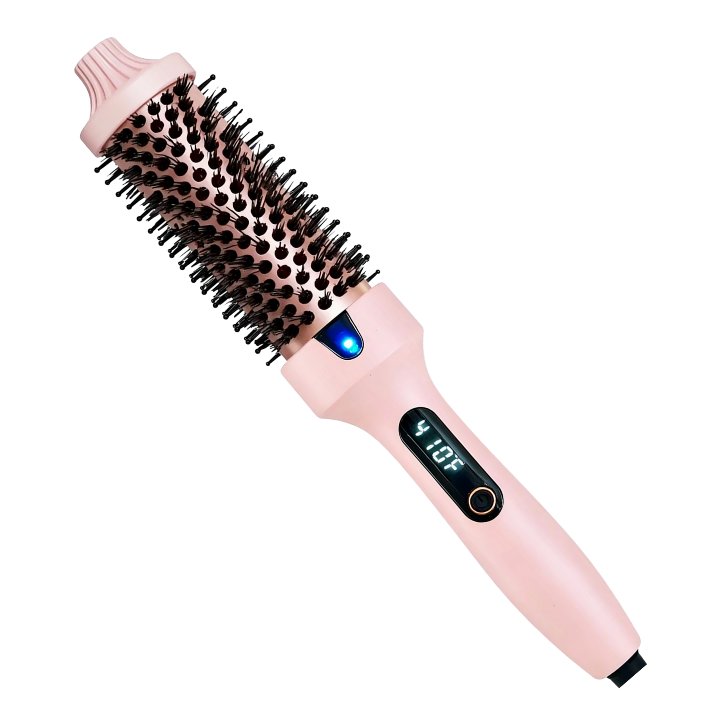 Cepillo secador 3 en 1 rosa para secar, alisar y dar volumen color Rosa
