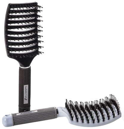 Set de cepillos desenredantes anti-frizz para rutina diaria de cabello - imagen 8