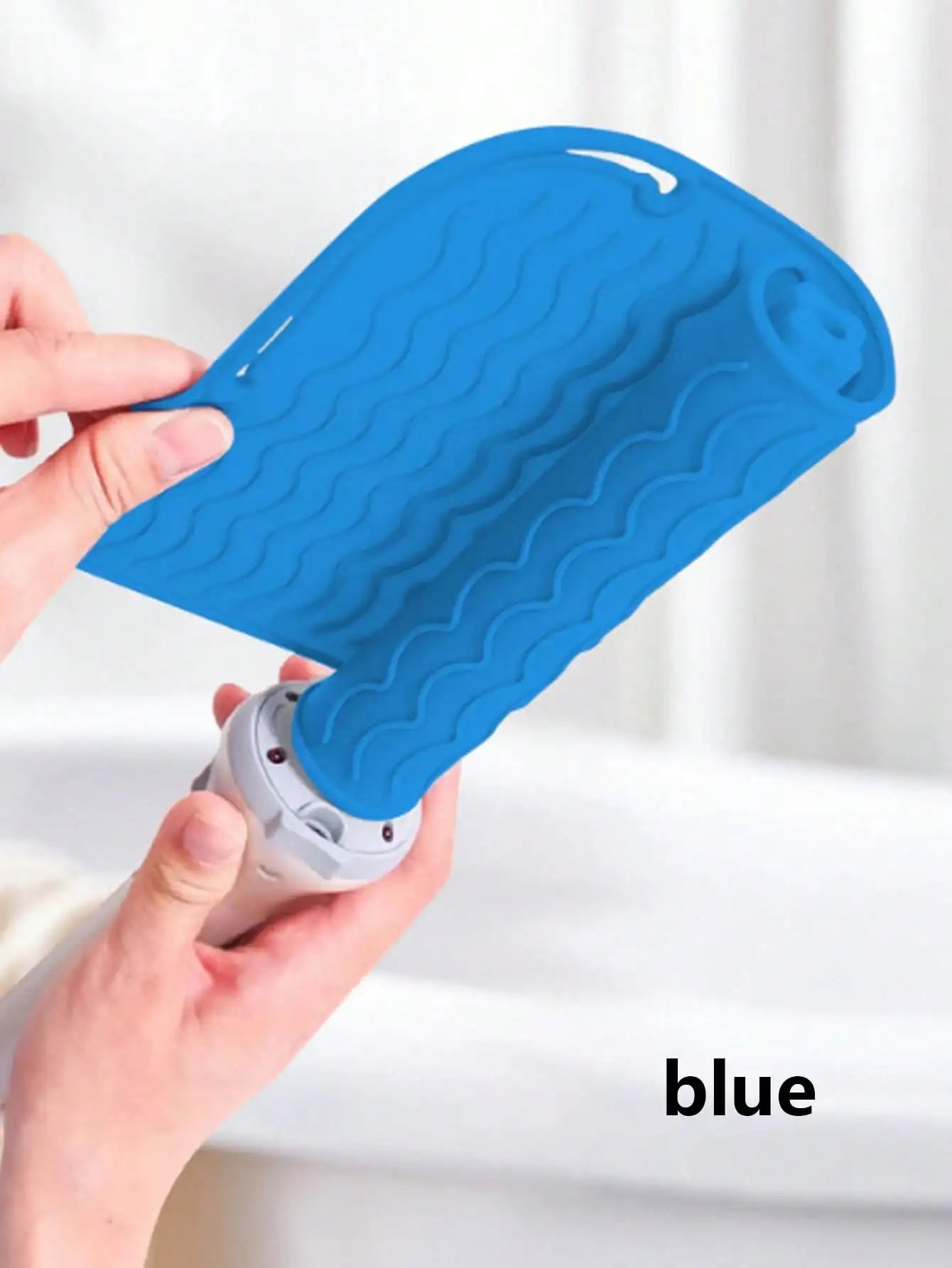 Tapete térmico para apoyar herramientas calientes de cabello - imagen 12