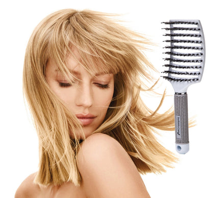 Set de cepillos desenredantes anti-frizz para rutina diaria de cabello - imagen 6