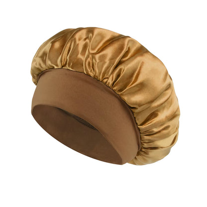 Gorro de satén para dormir y proteger el cabello del frizz - imagen 15