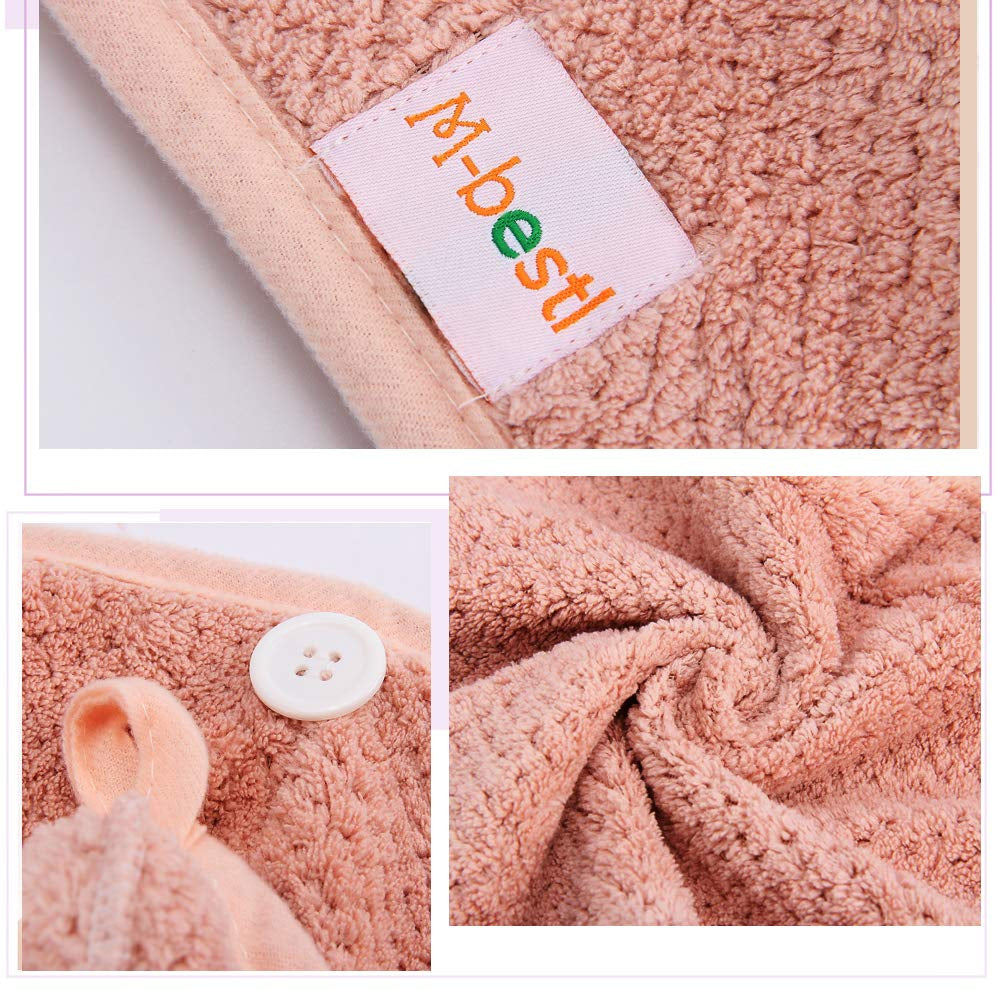 Toalla de microfibra para cabello pack de 2 para secado suave - imagen 5